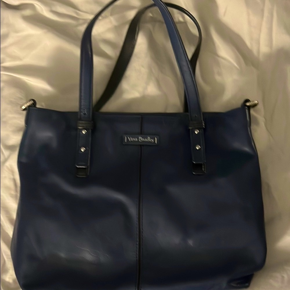 Vera Bradley Navy Blue Tote Bag